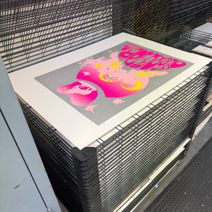 OMF 2026 Poster Art by Nigel Waymouth, Silk Screen Printed and Signed [Limited Edition]