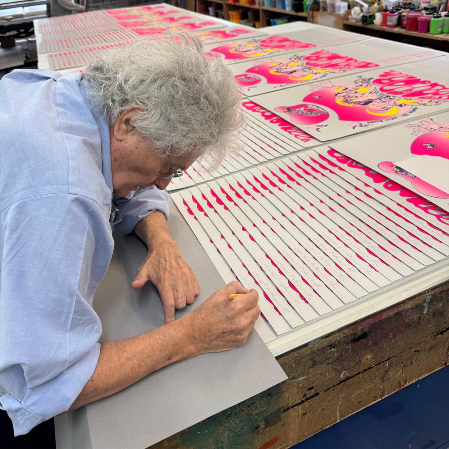 OMF 2026 Poster Art by Nigel Waymouth, Silk Screen Printed and Signed [Limited Edition]