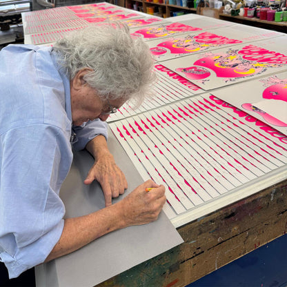 OMF 2026 Poster Art by Nigel Waymouth, Silk Screen Printed and Signed [Limited Edition]