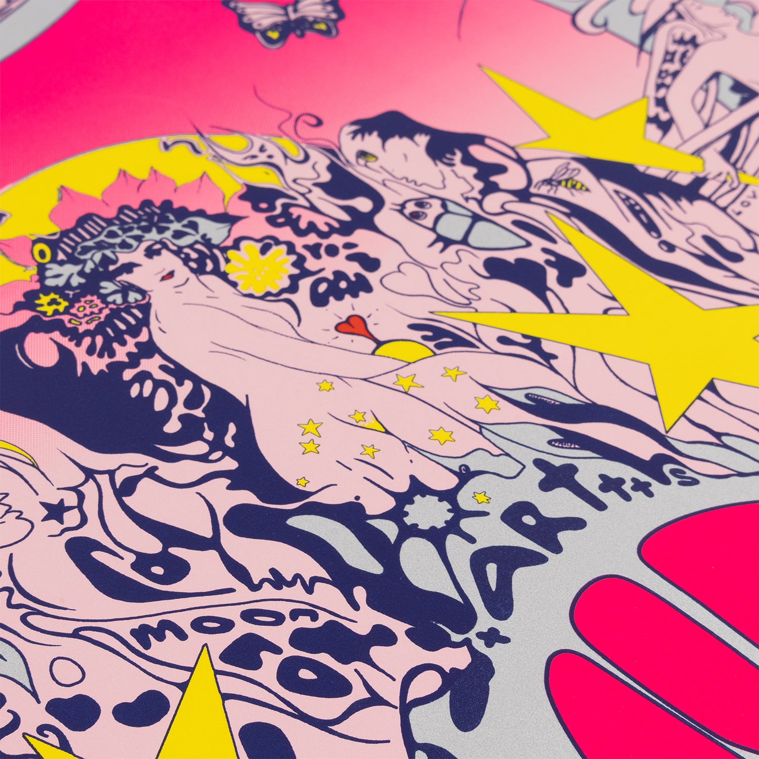 OMF 2026 Poster Art by Nigel Waymouth, Silk Screen Printed and
